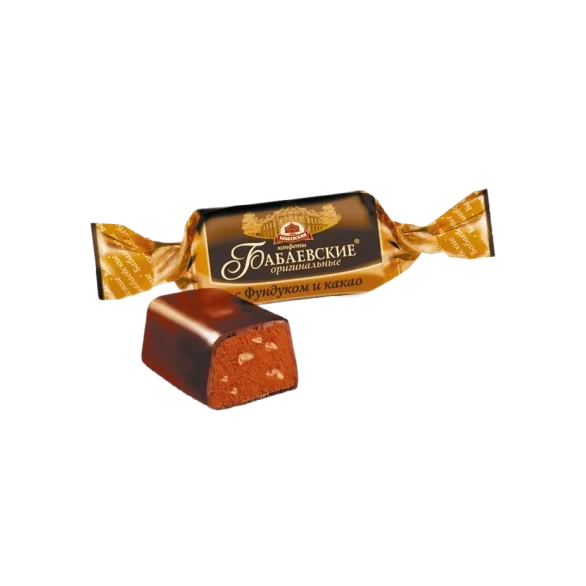 Бабаевские с фундуком и какао