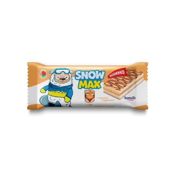Snow Max с начинкой с вареной сгущенкой Snow Max с начинкой с вареной сгущенкой