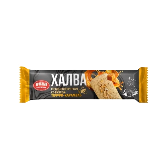 Халва подсолнечная со вкусом "Тоффи-карамель"