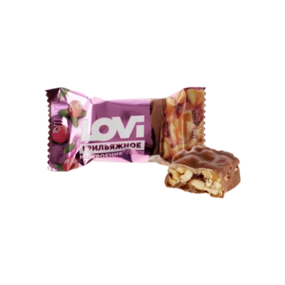 Лови! Грильяжное настроение с арахисом и клюквой Лови! Грильяжное настроение с арахисом и клюквой