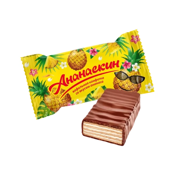 Ананаскин вафельные конфеты