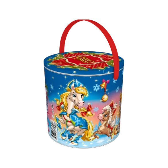 Круглая "Конек" с пластиковой ручкой